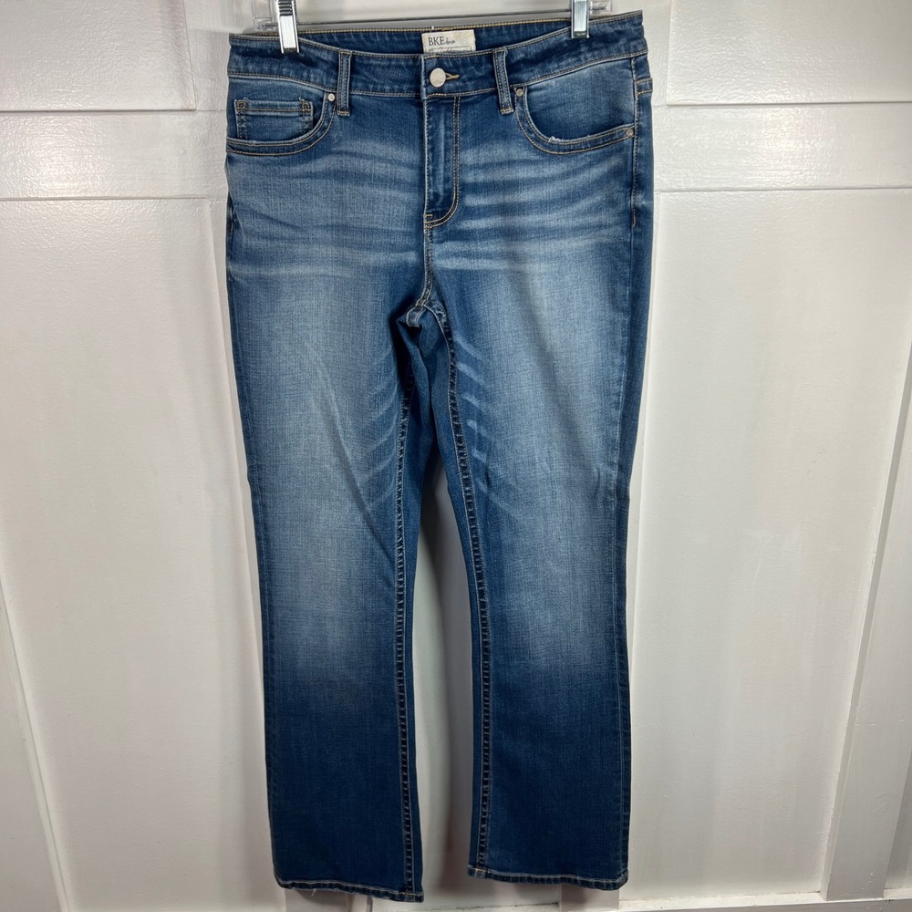 BKE Gabby Bootcut Jeans Womens 29L Medium Wash Stretch Denim ABK366